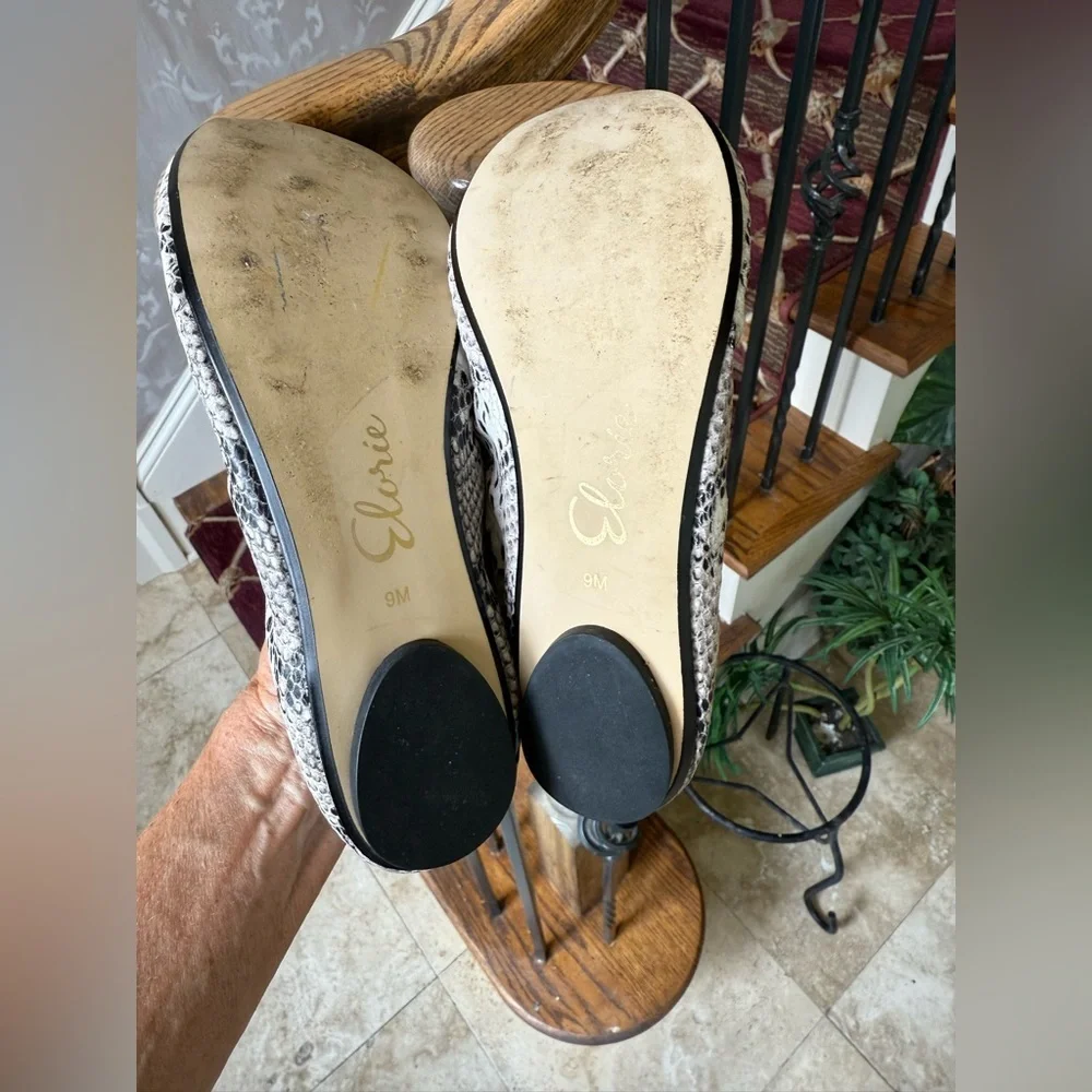 ELORIE ladies, snake skin pattern, ballet flex size 9, very good condition - Picture 6 of 11